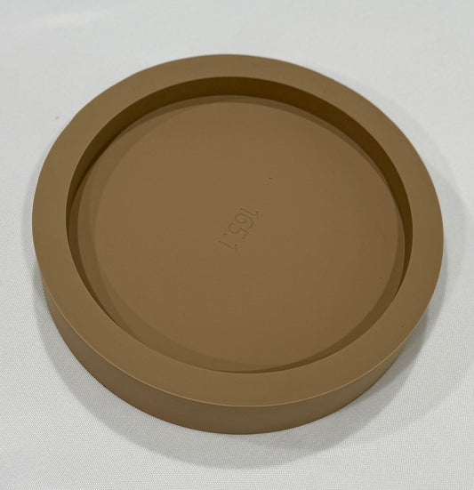 Small Round Silicone Base NoiNoi 6.5" Taupe